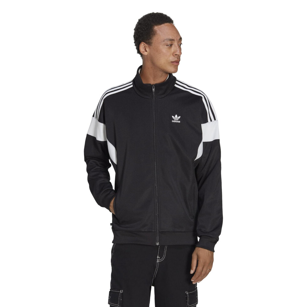 Adidas Men's Adicolor Classics Cutline Tracktop Black Large