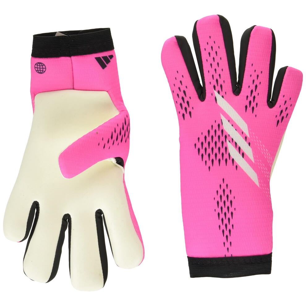 Adidas Unisex-Child X Training Goalie Gloves Team Shock Pink/White/Black 7