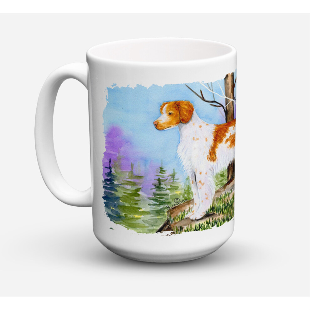 ""Caroline's Treasures SS8663CM15 Setter Dishwasher Safe Microwavable Ceramic Coffee Mug  15 oz  Multicolor""-image-OPC-PFXNPHN-NEW