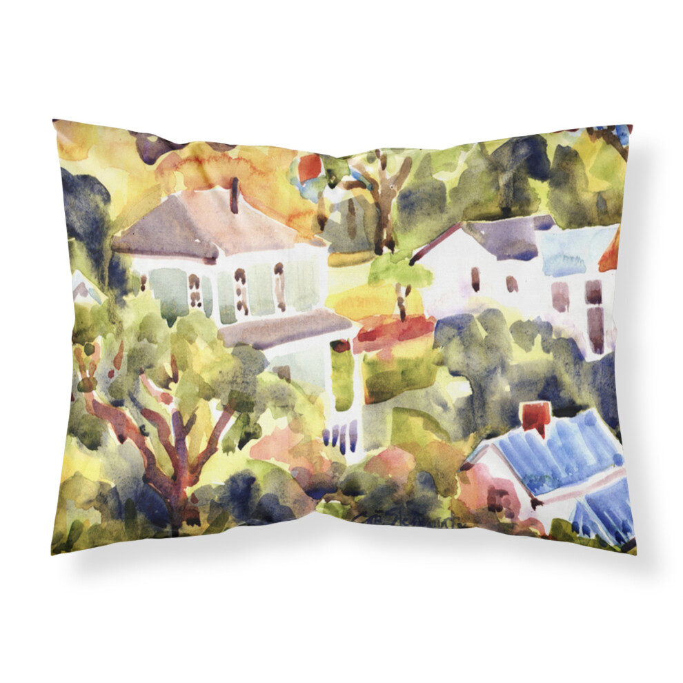 "Caroline's Treasures 6046PILLOWCASE Taie d'oreiller standard en tissu évacuant l'humidité Grande taille Multicolore"