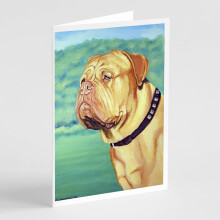 Balenie 8 pohladn   c a ob   lok s mot   vom Dogue de Bordeaux
