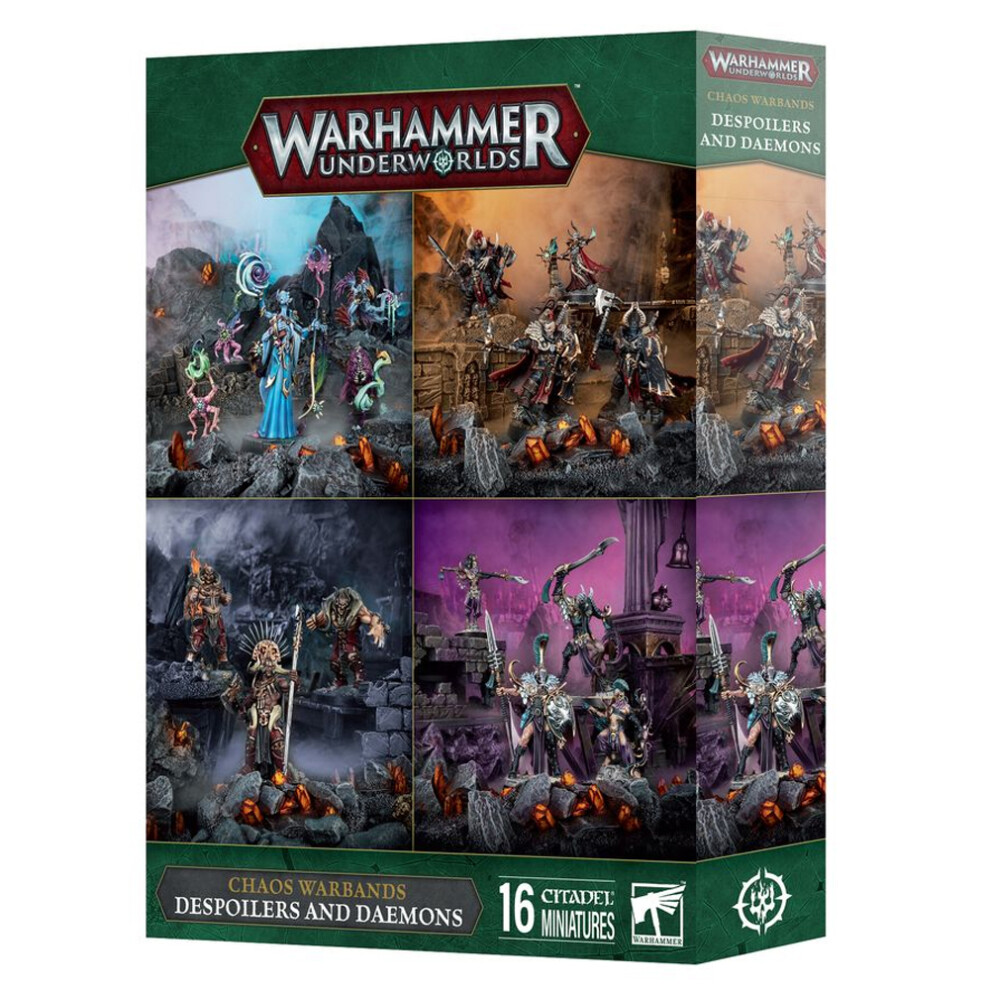 Warhammer Games Workshop Underworlds: Warbands - Despoilers Znd Daemons 34-005 - Tabletop Miniatures Wargame