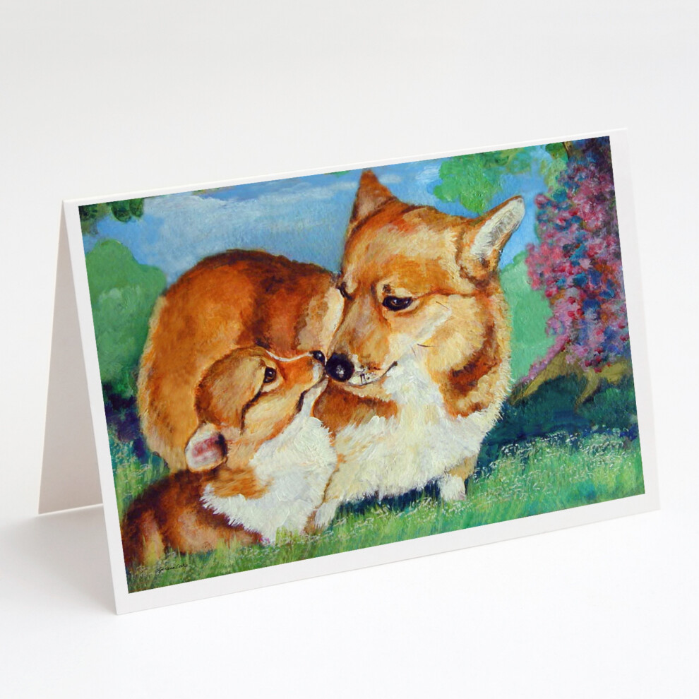 Corgi Momma's Love Wenskaarten En Enveloppen, Verpakking Van 8-image