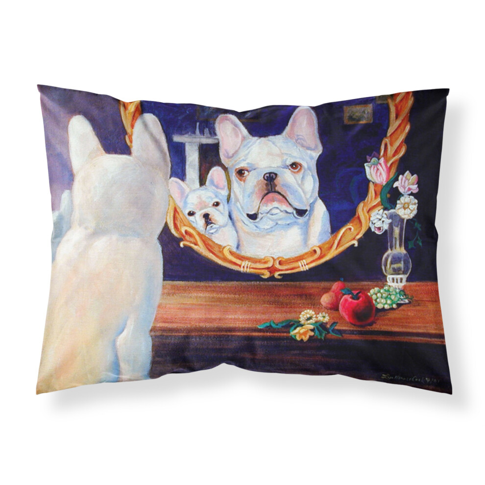 "Taie d'oreiller standard en tissu absorbant l'humidité, bouledogue français, grande taille, multicolore, Caroline's Treasures 7514"