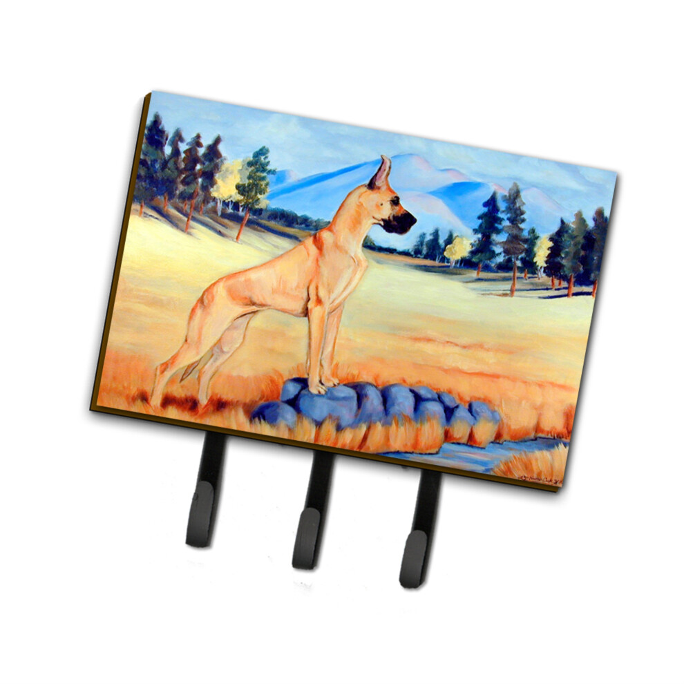 """"Caroline's Treasures 7504TH68 - Soporte Para Correa O Gancho Para Llaves Para Gran Dan S, Grande, Multicolor""""-image