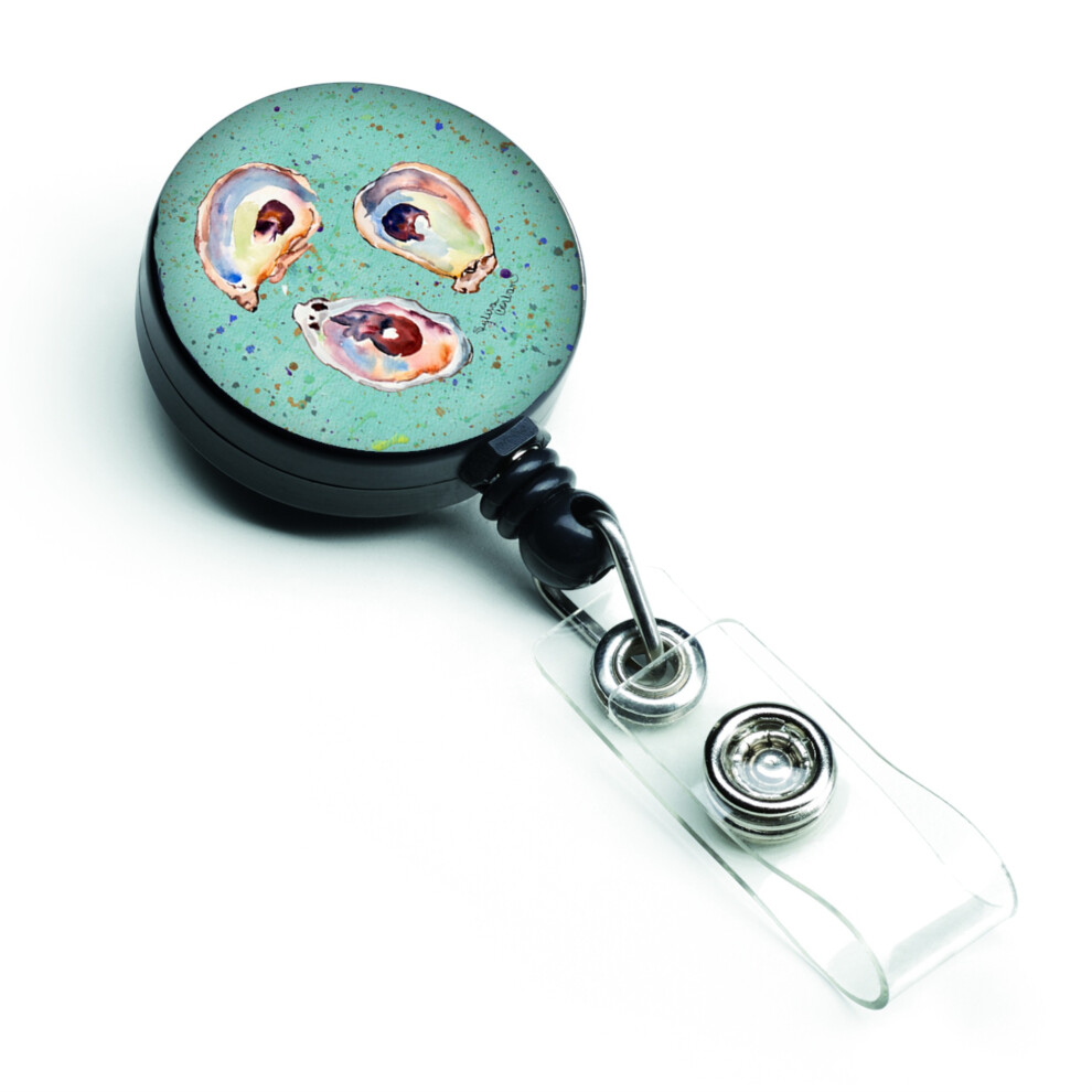 Caroline's Treasures Oyster Porte-badge r   tractable multicolore (8463BR)