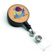 """" Comorile Carolinei Tropical Fish Tropical Retractable Badge Reel Multicolor (8529Br) """"
