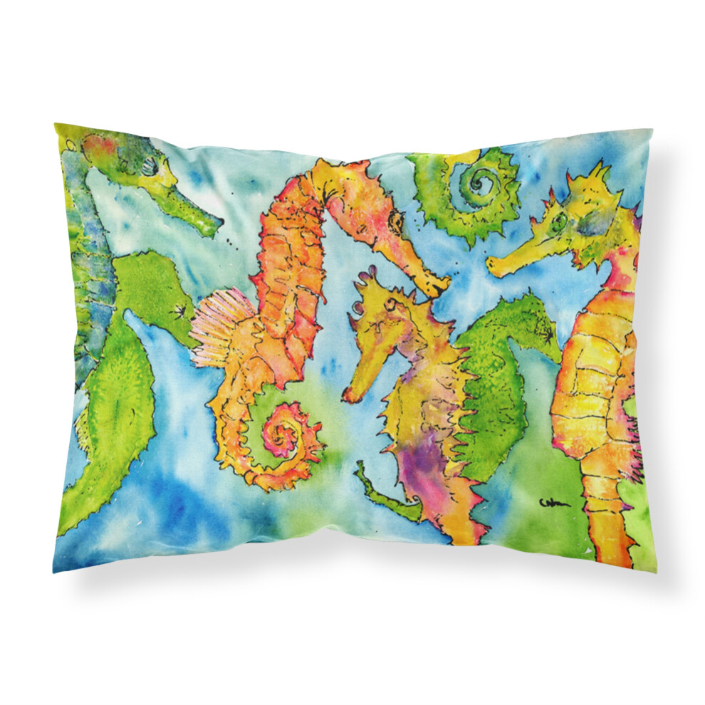 Caroline's Treasures 8546 Taie d'oreiller Hippocampe Tissu    vacuant l'humidit    Polyester Fermeture par enveloppe Taie d'oreiller Standard (20 x 3