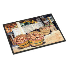 ""Caroline's Treasures 8699JMAT Crawfish with Spices and Corn Indoor or Outdoor Mat 24 x 36"""" Multicolor""