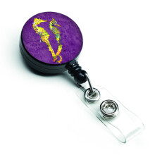 """" Comorile Carolinei Seahorse Seahorse Retractable Badge Reel Multicolor (8661Br) """"