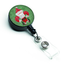 """" Comorile lui Caroline Craciun Mo? Fleur de lis Retractable Badge Reel Multicolor (8746Br) """"