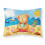 """"Caroline's Treasures """"""""Teddy Bear on the Beach"""""""" Printed  Polyester Envelope Closure pillowcase  Standard  Multicolor"""" 1
