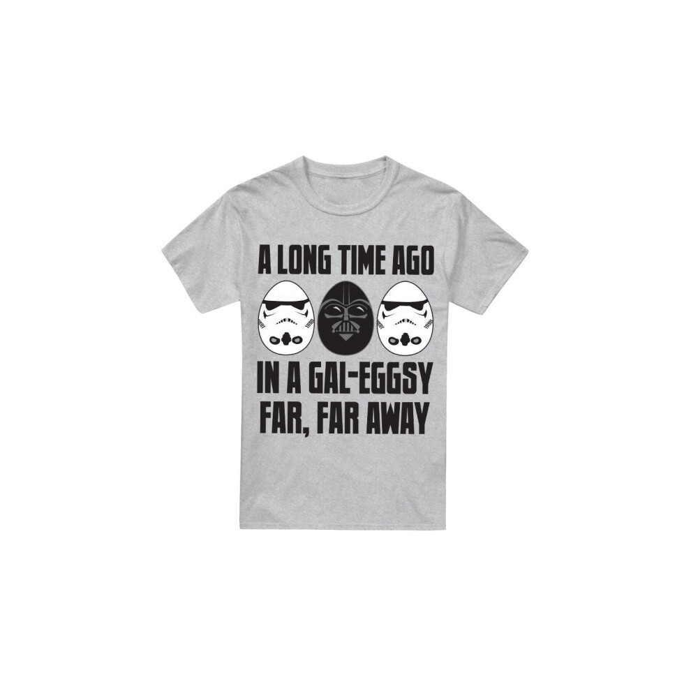 (XXL, Sport Heather) Star Wars Mens GalEggsy Far, Far Away T-Shirt