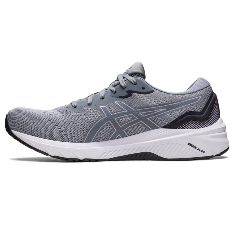 ASICS Men's GT-1000 11 Running Shoes 9.5 Piedmont Grey/Midnight