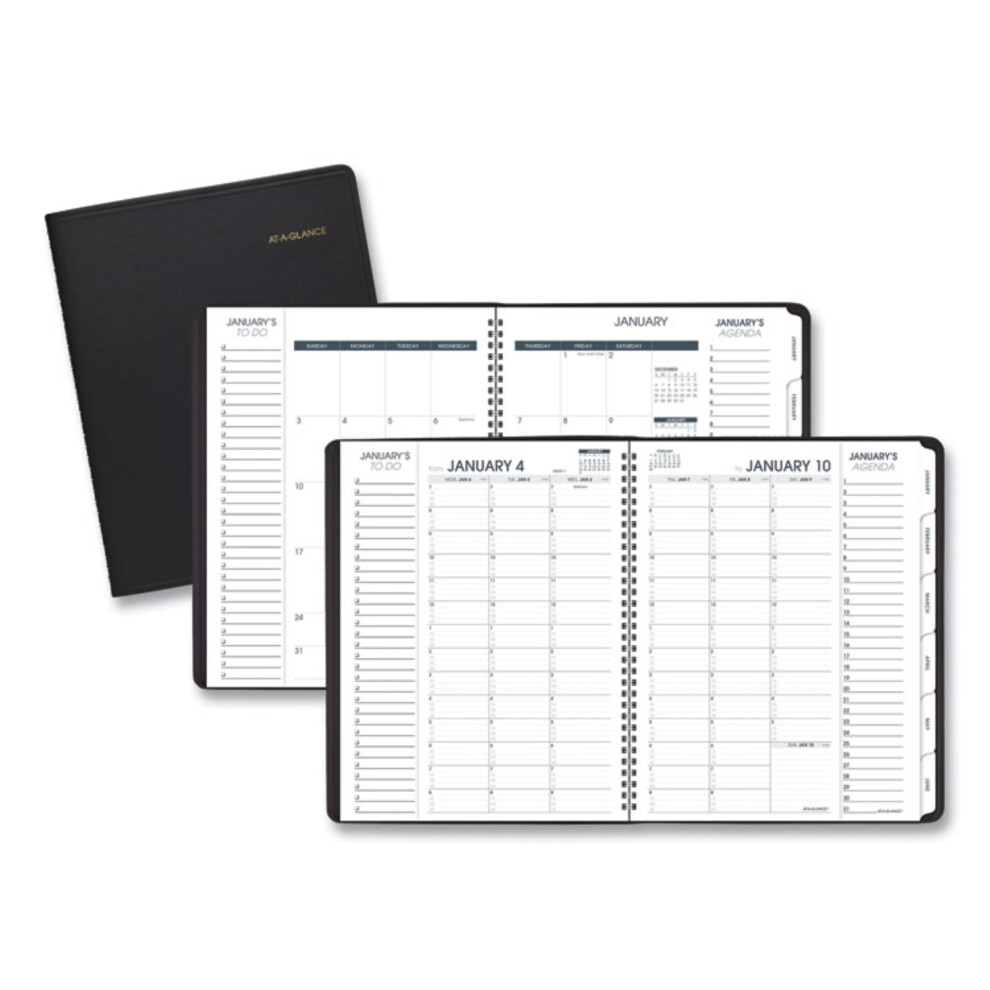 AT-A-GLANCE Contemporary Weekly/Monthly Planner CALENDAR CONTEMP WK MN BK