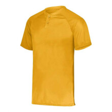 Augusta Sportswear Youth Attain Two-Button Jersey - Gold L