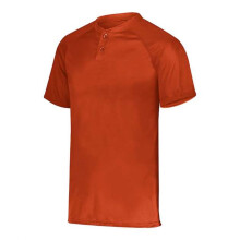 Augusta Sportswear Youth Attain Two-Button Jersey - Orange XS