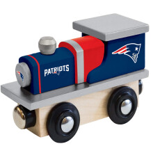 MasterPieces puinen junan veturi - NFL New England Patriots - Virallisesti lisensoitu taaperoiden ja lasten lelu