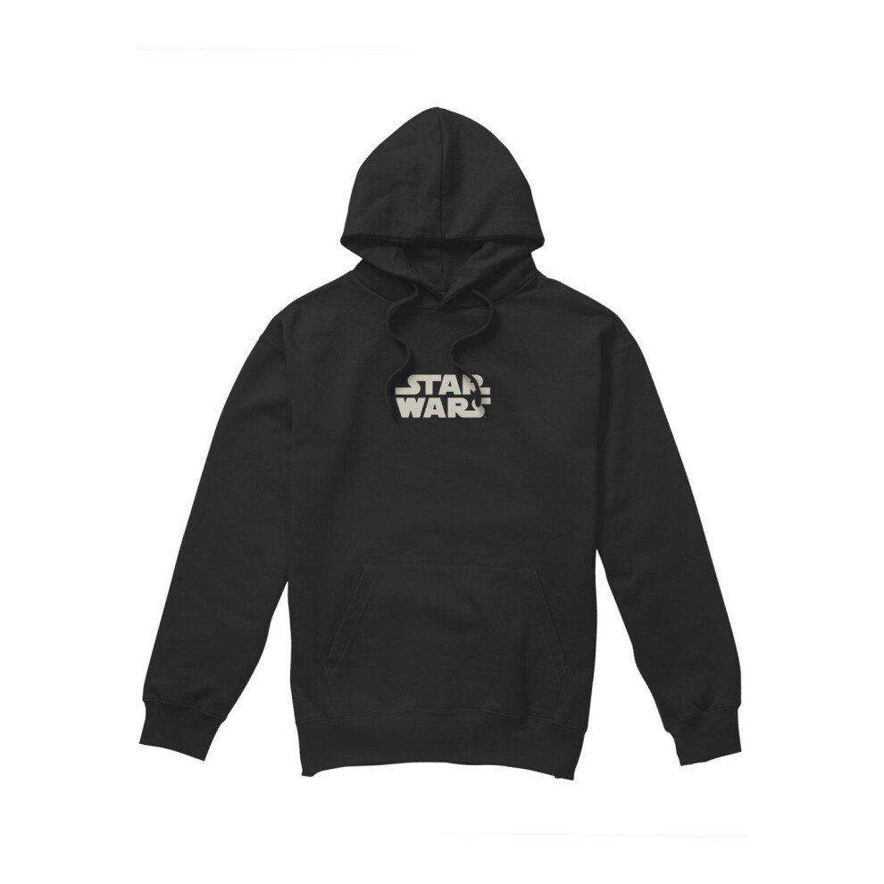 (L, Black) Star Wars Mens Empire Strikes Back Hoodie