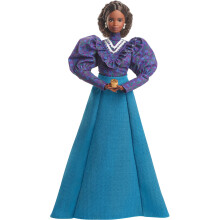 Barbie Madam CJ Walker -nukke, inspiroiva naisten nukke, tarvikkeet ja nukketeline ker  ilij  ille ja 6-vuotiaille ja sit   vanhemmille lapsille.