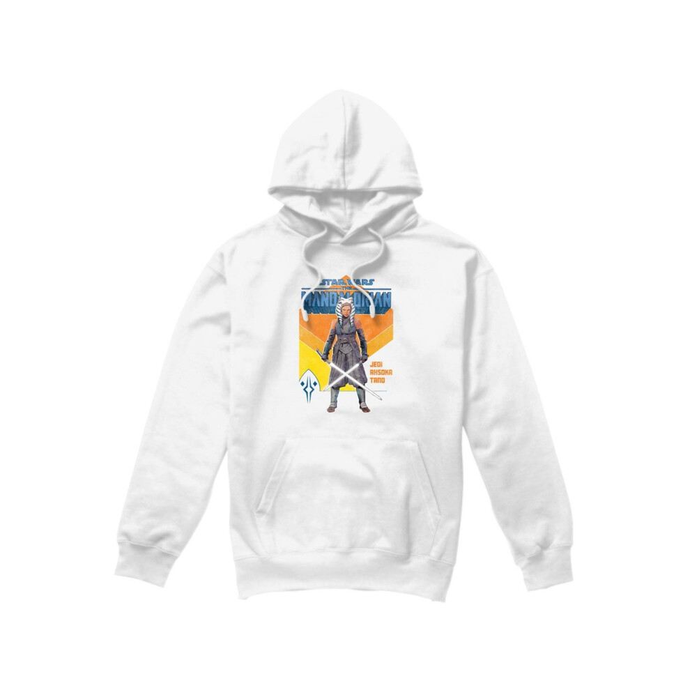 (XXL, White) Star Wars Mens Jedi Ahsoka Hoodie