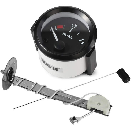 Fuel Sender Unit Boat Fuel Tank Sending Unit Fuel Water Level Sensor Stainless Steel Fuel Sender And Fuel Gauge For Boat Car Truck Rv (52mm (2"))