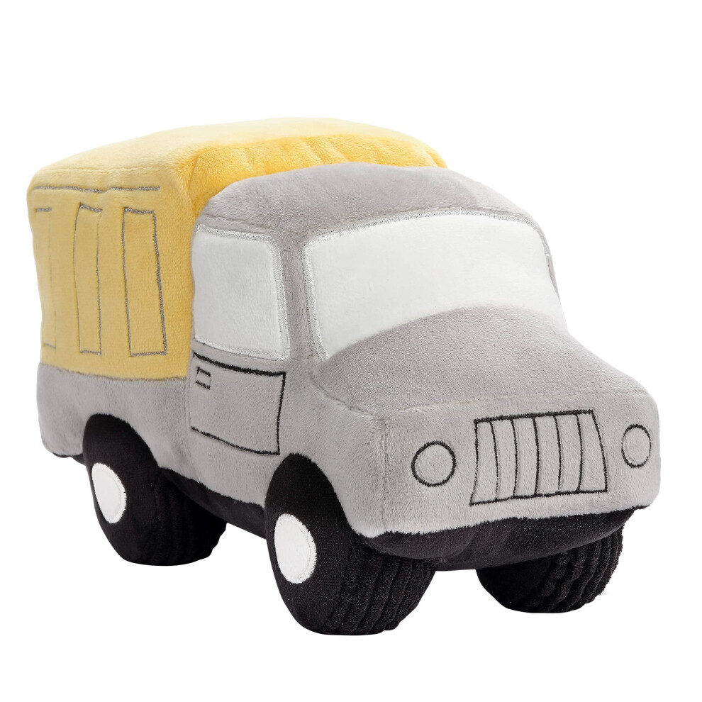 Photos - Other Toys Bedtime Originals Construction Zone Plush Dump Truck Stuffed Toy - Gray/Yellow