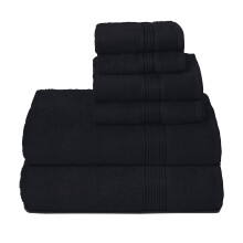 Elvana Home Ultra Soft 6 Pack Set de prosoape de bumbac con?ine 2 prosoape de baie 28x55 inch 2 prosoape de mna 16x24 inch ?i 2 spalatorie Coths