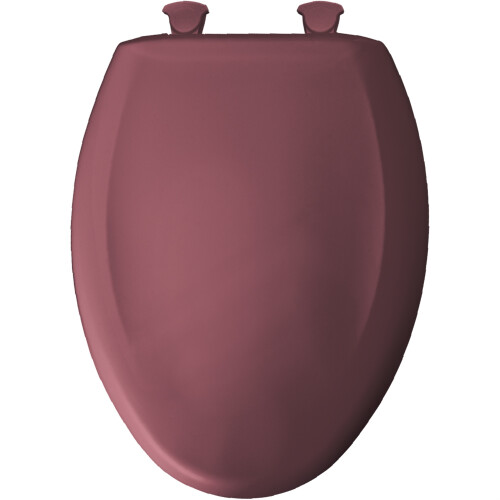 Bemis Bemis Residential Elongated Plastic Toilet Seat Raspberry 1