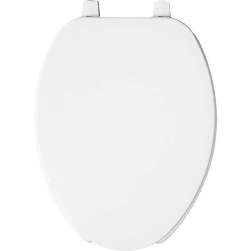 Bemis Bemis Elongated Open Front Toilet Seat White 1