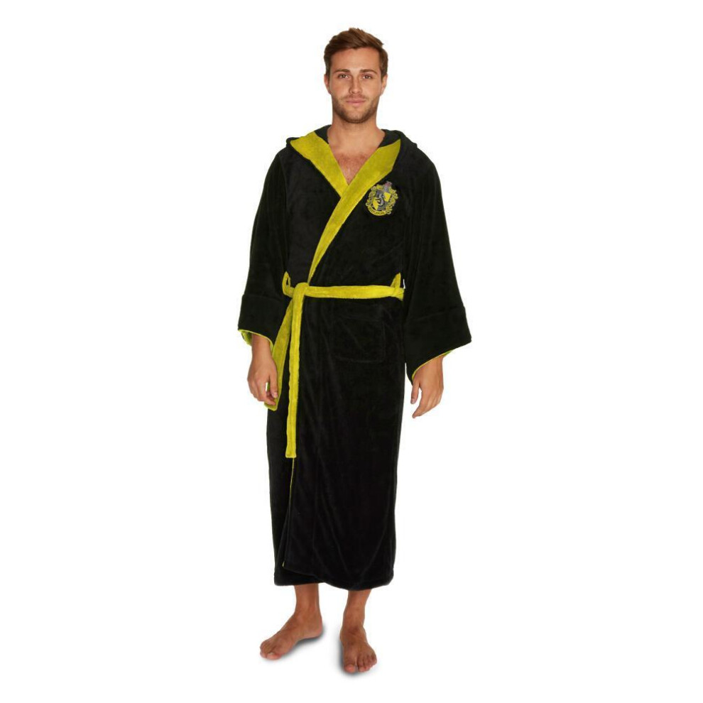 Harry Potter Mens Hufflepuff House Dressing Gown