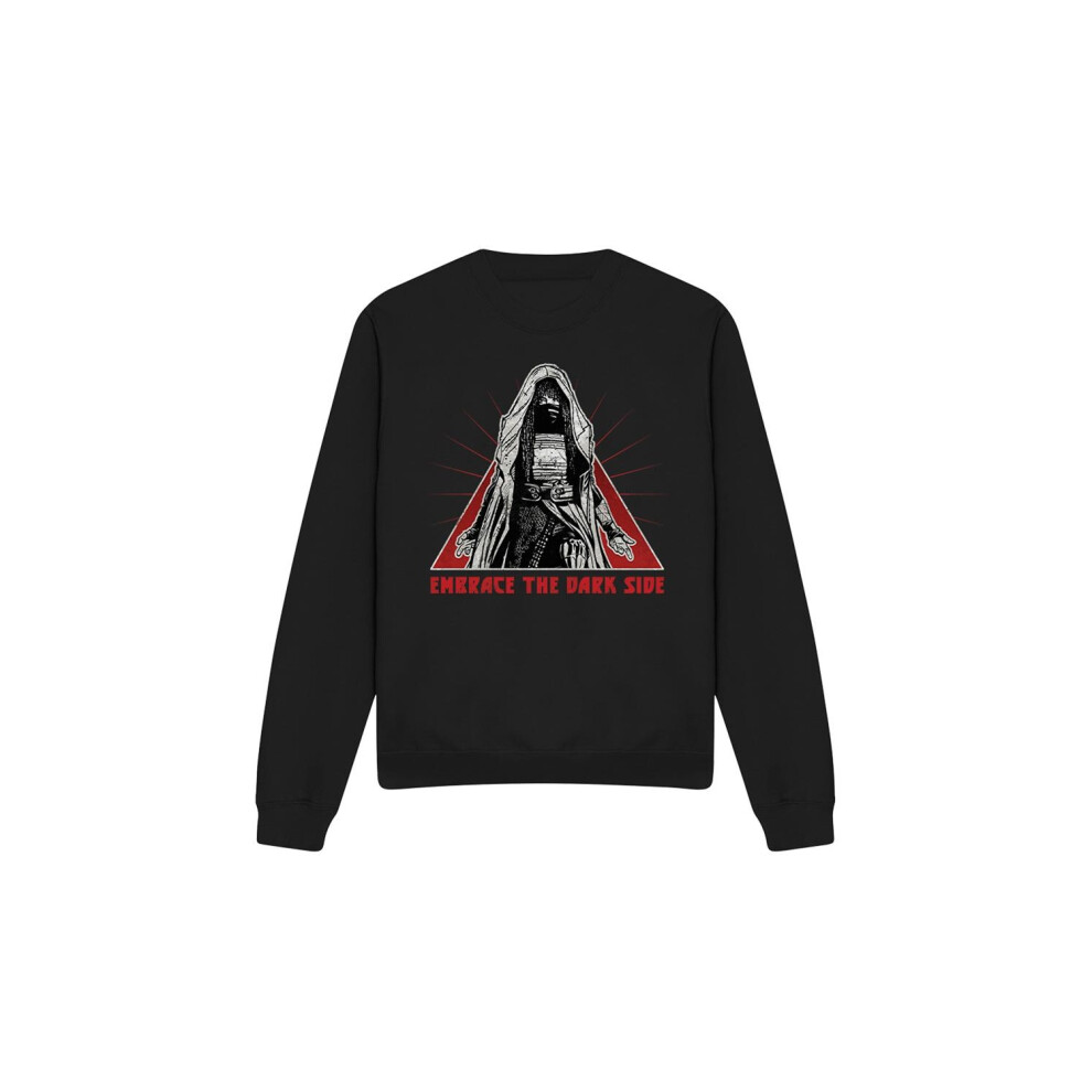 (S, Black) Star Wars: The Acolyte Unisex Adult Embrace The Dark Side Of The Force Sweatshirt