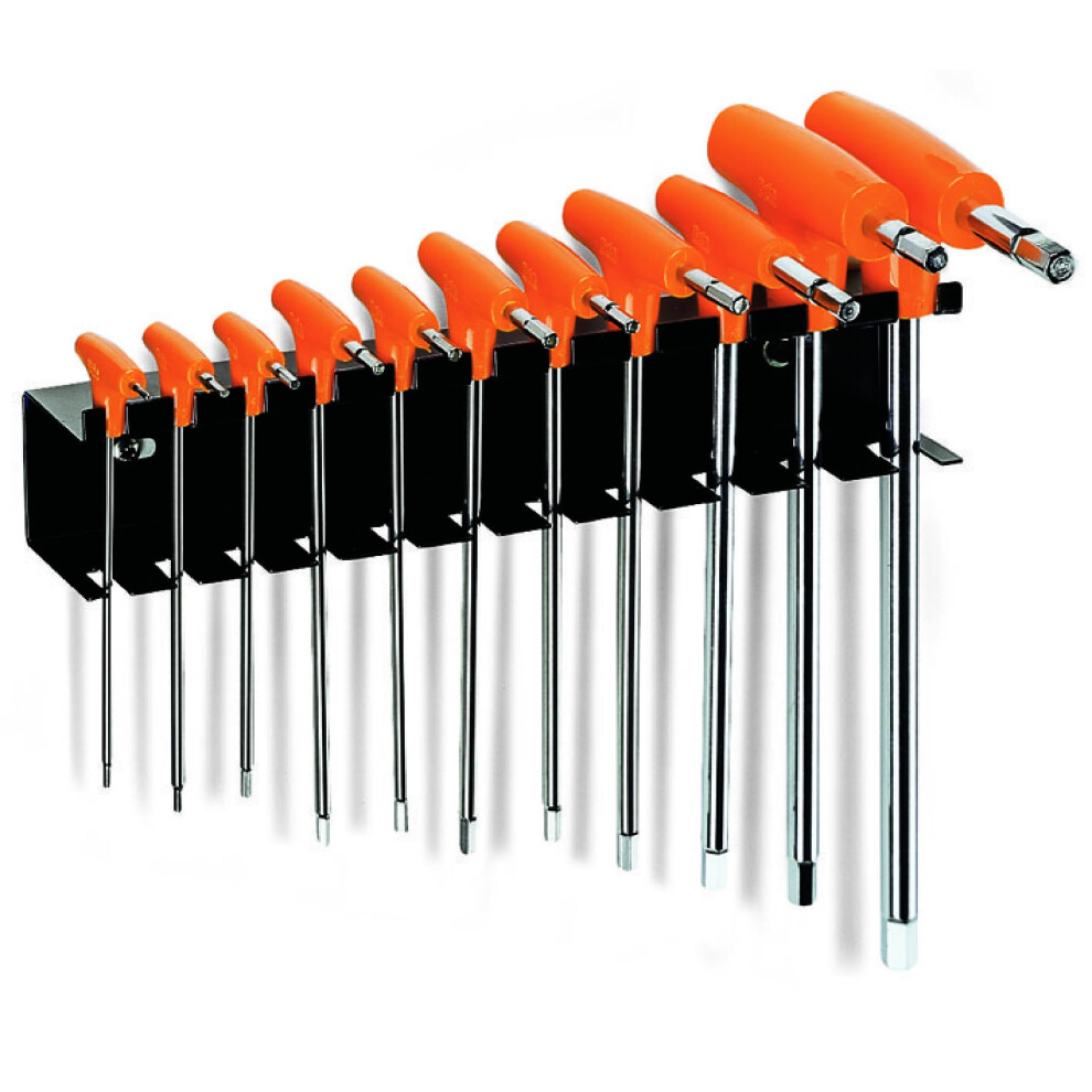 Beta 96T Set of 11 High Torque T-Handle Hex Key Wrenches 2mm-10mm