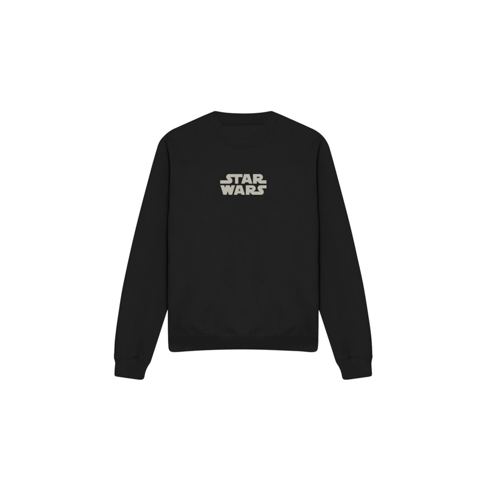 (S, Black) Star Wars Unisex Adult Empire Strikes Back Sweatshirt