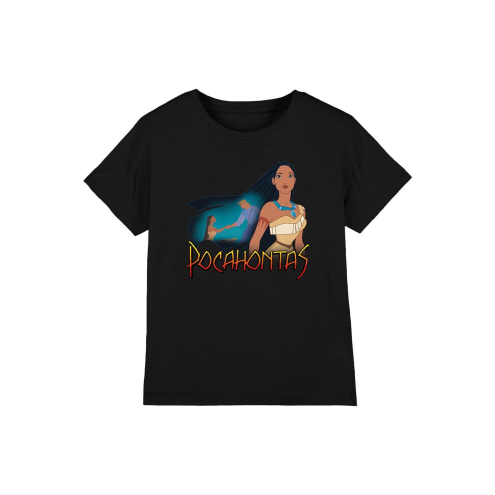 Pocahontas Childrens/Kids John Smith Canoe T-Shirt-image-OPC-PFXPZVN-NEW