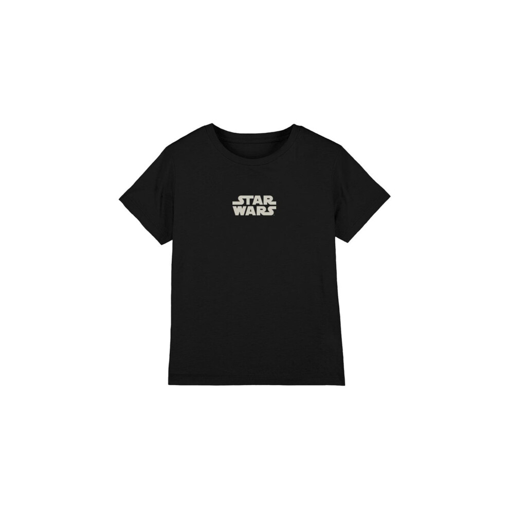 (7-8 Years, Black) Star Wars Childrens/Kids Empire Strikes Back T-Shirt