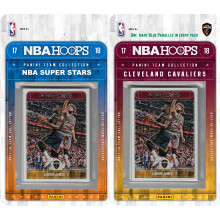 NBA Cleveland Cavaliers lizenziertes 2017-18 Hoops Team-Set plus 2017-18 Hoops All-Star-Set