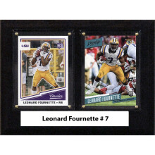 NCAA 6 """" X8 """" Leonard Fournette LSU Tigers Tigrs Two Card Plaque