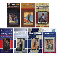 NBA Milwaukee Bucks 7 verschiedene lizenzierte Sammelkarten-Team-Sets