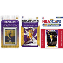 NBA Los Angeles Lakers 3 verschillende gelicentieerde ruilkaartenteamsets