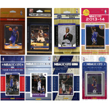 NBA Sacramento Kings 8 verschiedene lizenzierte Sammelkarten-Team-Sets