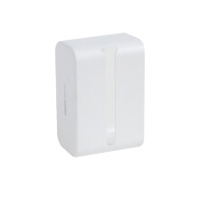 (White, One size) Wall Mounted Roll Tissue Container Simple Design Space-saving Box For Bathroom Bedroom Living Room