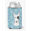 """" Caroline's Treasures Snowflake Bull Terrier Can/Bottle Hugger Multicolor """" 1