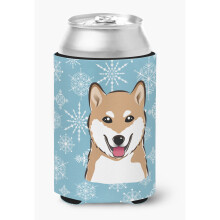 """" Caroline's Treasures Fulgi de zapada Shiba Inu Can/Bottle Hugger Multicolor """"