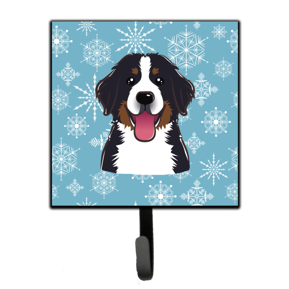 ""Caroline's Treasures BB1671SH4 Laisse Ou Porte-Cl S Pour Bouvier Bernois Snowflake Small Multicolor""-image