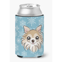 "" Caroline's Comorsures Fulgi de zapada Chihuahua Can/Bottle Hugger Multicolor """"