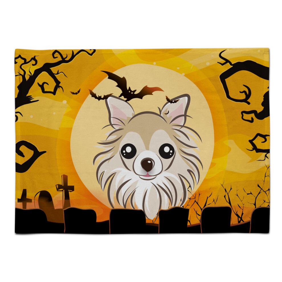 """"Caroline's Treasures BB1809PLMT Halloween Chihuahua Stoffen Placemat Multicolor""""-image