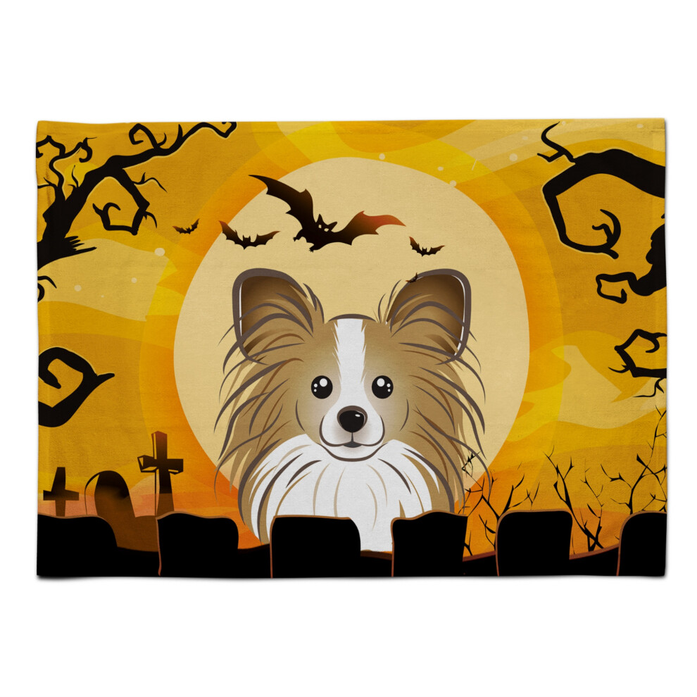 ""Caroline's Treasures BB1806PLMT Halloween Papillion Stoffen Placemat Multicolor""-image