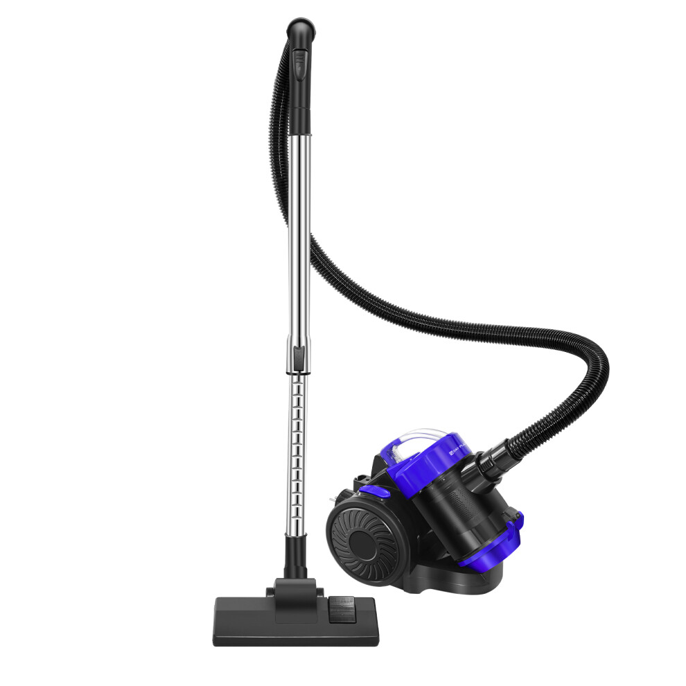 1500W Cylinder Vacuum Cleaner with HEPA filter for Hardfloor, Carpet, Car, Kitchen, Bedroom 1.5L 17.0KPA