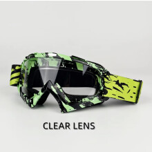 (11C-CLEAR) Newest Motorcycle Goggles For Men Motocross Sunglasses Safety Protective MX Night Vision Helmet Goggles vintage Driving Glasses